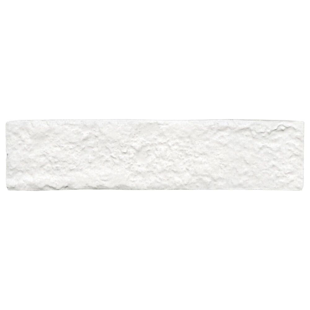 Emser Brique White 2" x 10" Porcelain Tile, , large