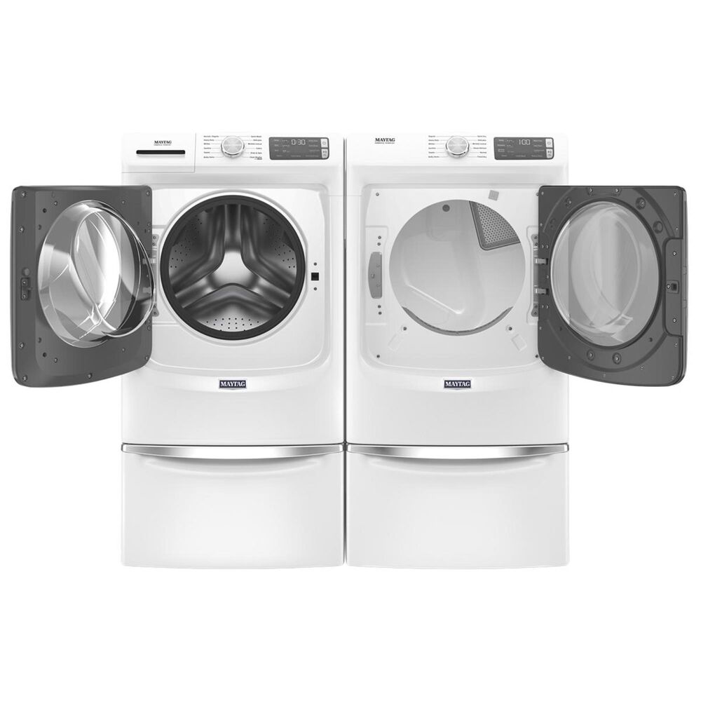Maytag 4.8 Cu. Ft. Front Load Washer with Steam in White Nebraska