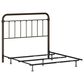 Richlands Furniture Kirkland Full/Queen Slat Metal Bed  in Dark Bronze, , large