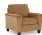 Ashley Erinslane Accent Chair in Honey, , large