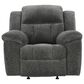 Ashley Frohn Manual Rocker Recliner in Graphite, , large