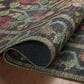 Rifle Paper Co Rosa 2"6" x 7"6" Black Runner, , large