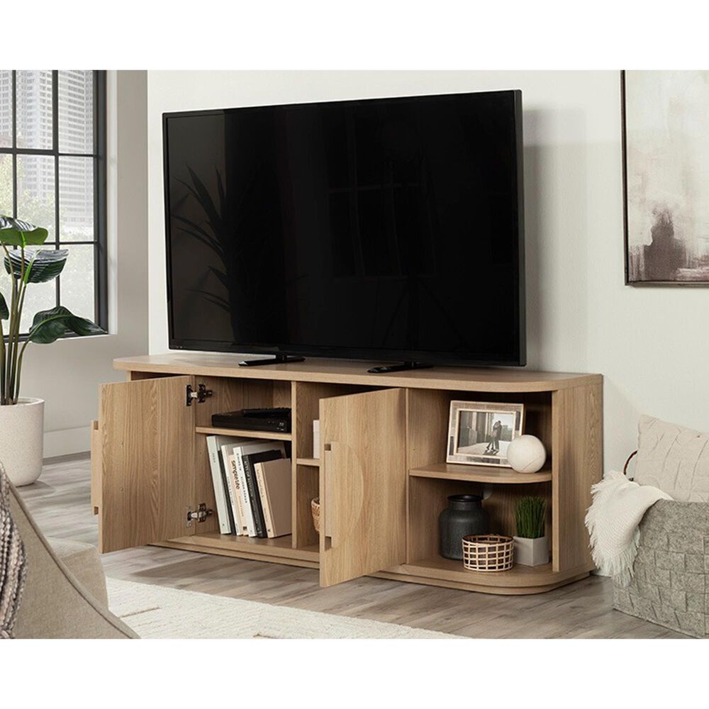 Sauder 60&quot; TV Credenza in Harmony Ash, , large