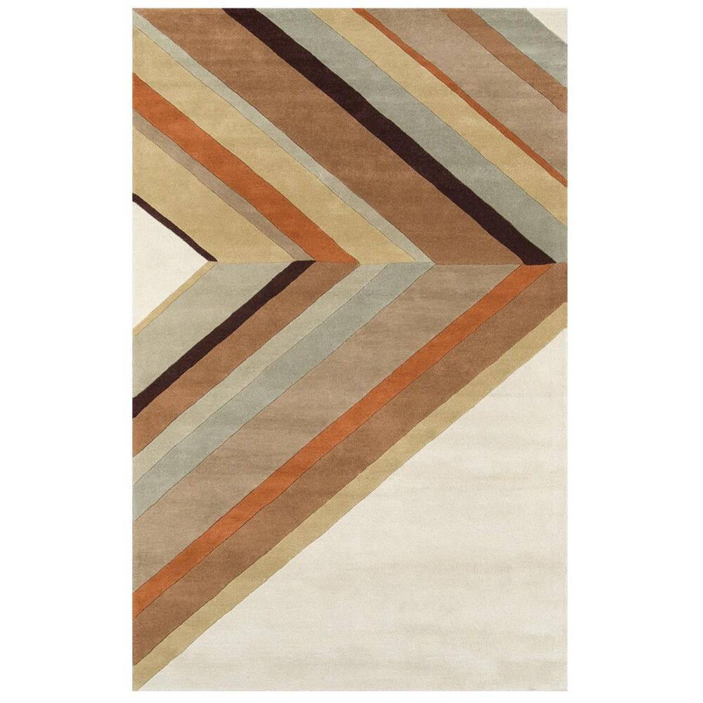 Novogratz Delmar DEL-05 5&#39; x 8&#39; Brown Area Rug, , large