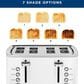 GE Appliances 4-Slice Toaster in White, , large
