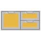 Hestan 42" Double Drawer and Storage in Sol, , large