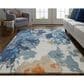 Feizy Dafney 8" x 10" Blue Area Rug, , large