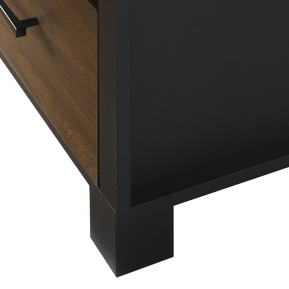 Crown Mark Nemy Nightstand in Brown, , large