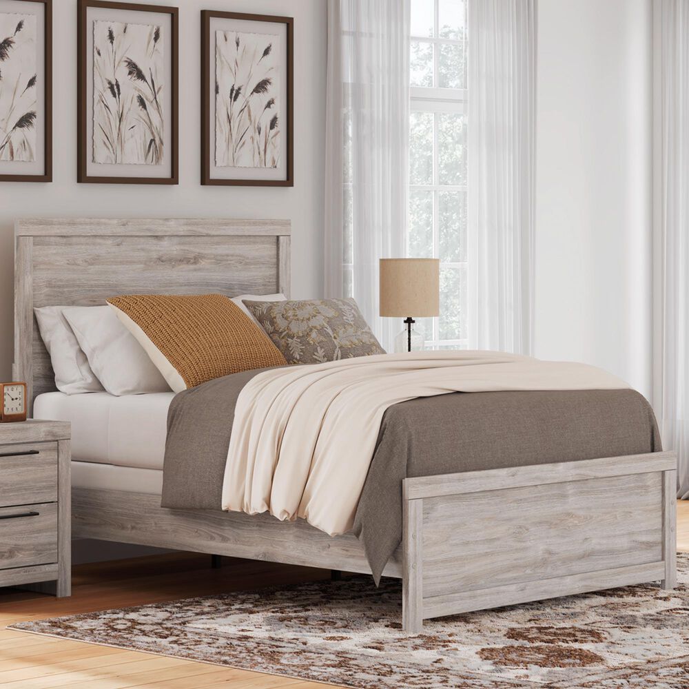 Ashley Broachmyn Full Panel Bed in Gray, , large