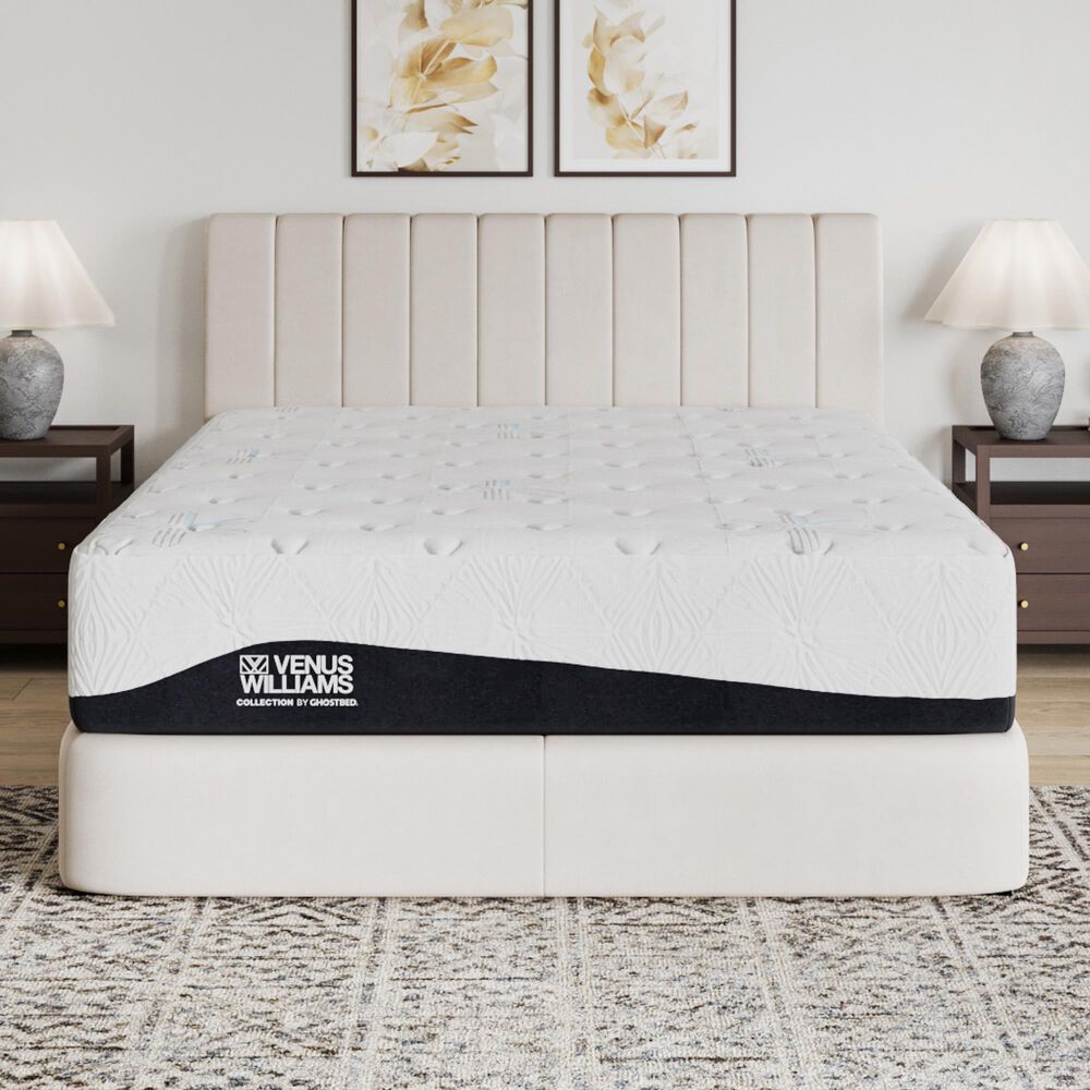 Hearth and Haven GhostBed Venus Williams Volley Medium Firm Twin XL Mattress, , large