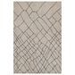 Momeni Noho Geometric 3"11" x 5"7" Ivory Area Rug, , large