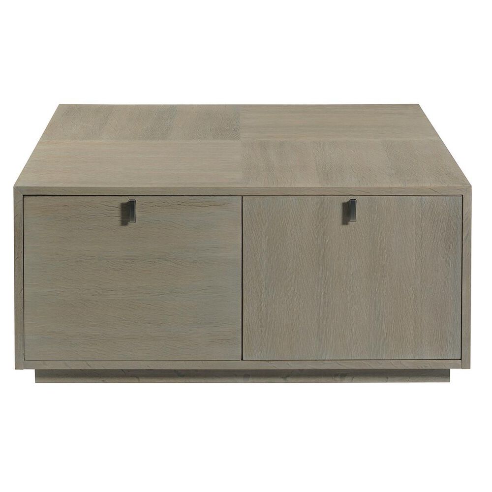 American Drew Creston Square Coffee Table in Natural Gray, , large