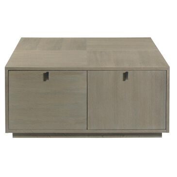 American Drew Creston Square Coffee Table in Natural Gray, , large