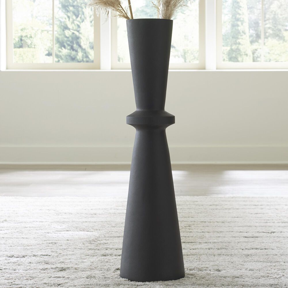 Ashley Collisten 40&quot; Vase in Black, , large