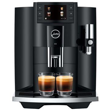 Jura E8 64 Oz Automatic Coffee Maker in Piano Black, , large