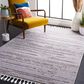 Safavieh Marrakesh Striped 4" x 6" Grey and Light Grey Area Rug, , large