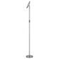 Cal Lighting Christi Integrated LED Floor Lamp in Brushed Steel, , large