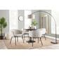 Lumisource Dakota Dining Table in Black - Table Only, , large