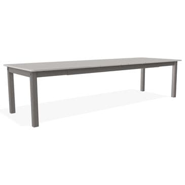Telescope Rectangular Extension Dining Table in Warm Grey - Table Only, , large