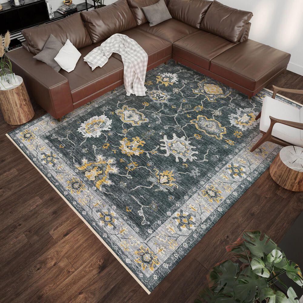 Dalyn Rug Company Marbella MB6 3&#39; x 5&#39; Midnight Area Rug, , large