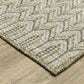 Oriental Weavers Tortuga TR09A 5"3" x 7"3" Beige and Black Area Rug, , large