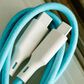 Bluebonnet Cases 4" Cable USB-C to USB-C Phone Charger in Blue, , large