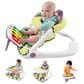 Fisher Price Monkey Baby Chair Kick and Play Deluxe Sit-Me-Up Seat in Purple and Multicolor, , large