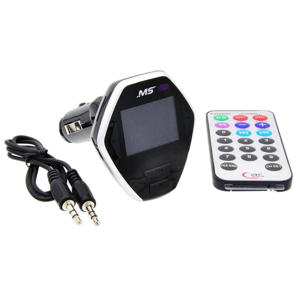 MobileSpec FM Transmitter with LCD Display and Remote, , large