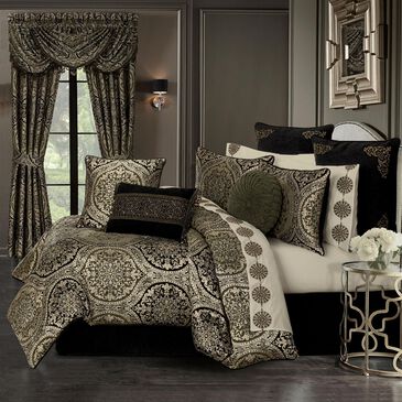 J. Queen New York Terra 4-Piece Queen Comforter Set in Green, , large