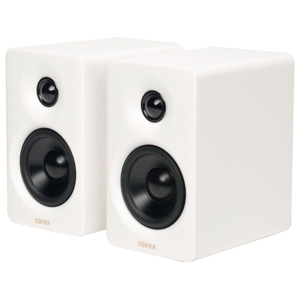 Edifier M60 2.0 Compact Desktop Bluetooth Speakers Pair in White, , large