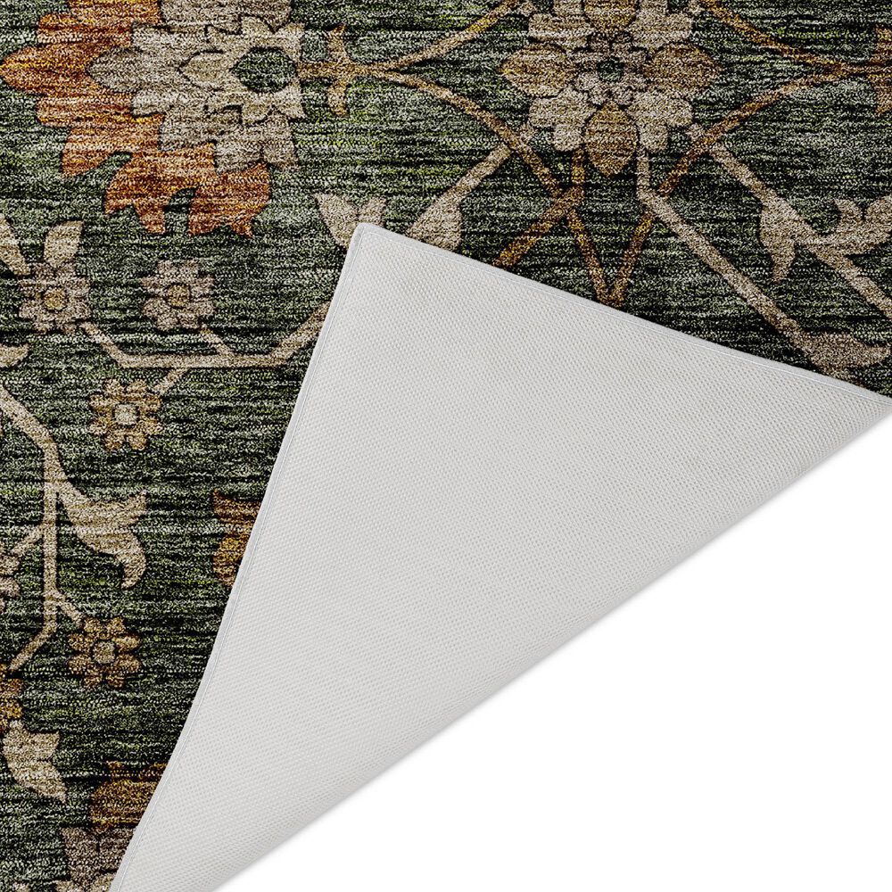 Dalyn Rug Company Silk Road Basil, Green, Beige, Copper, Gold and Gray 8&#39; x 10&#39; Area Rug, , large