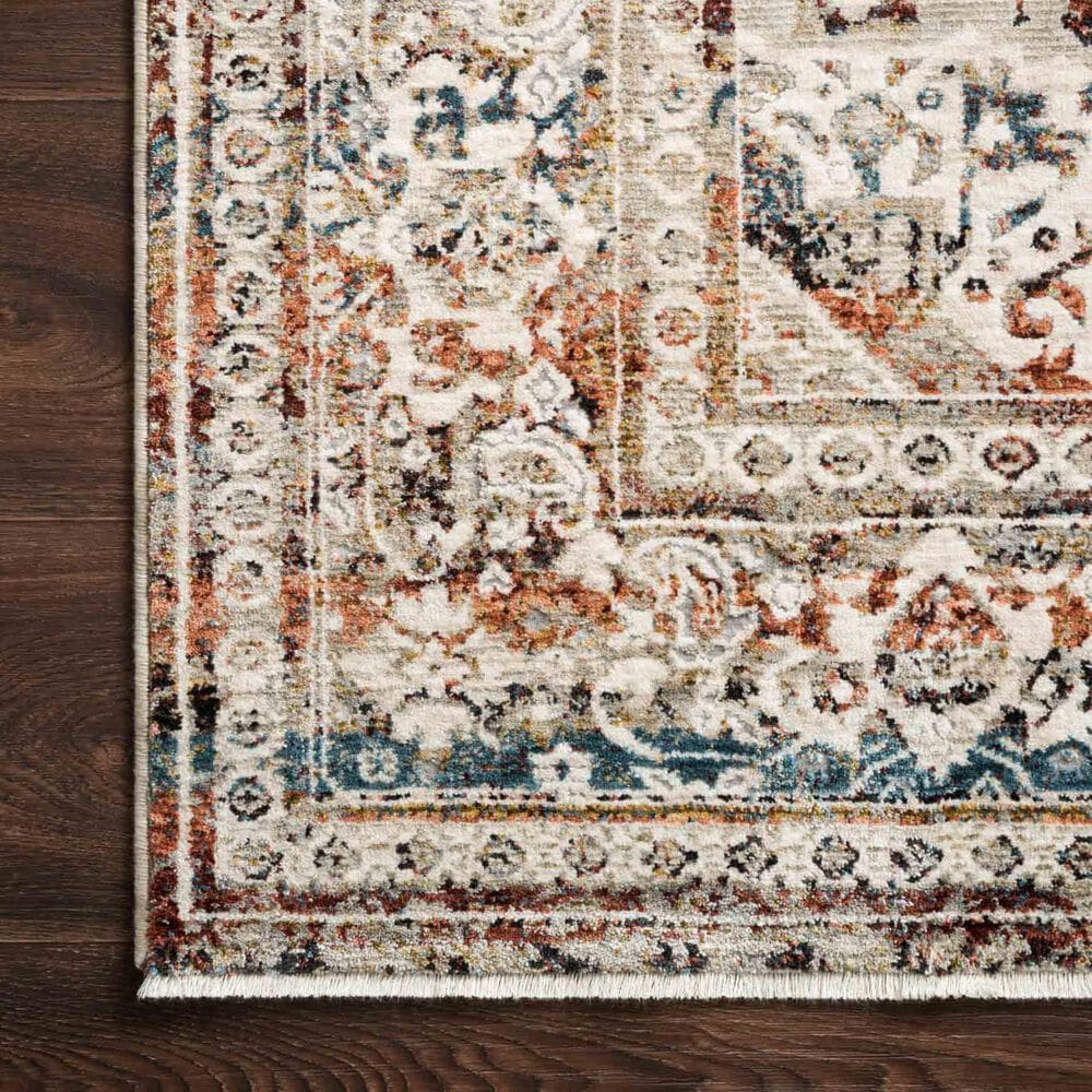 Loloi Theia THE-05 2&#39;10&quot; x 10&#39; Taupe and Brick, , large