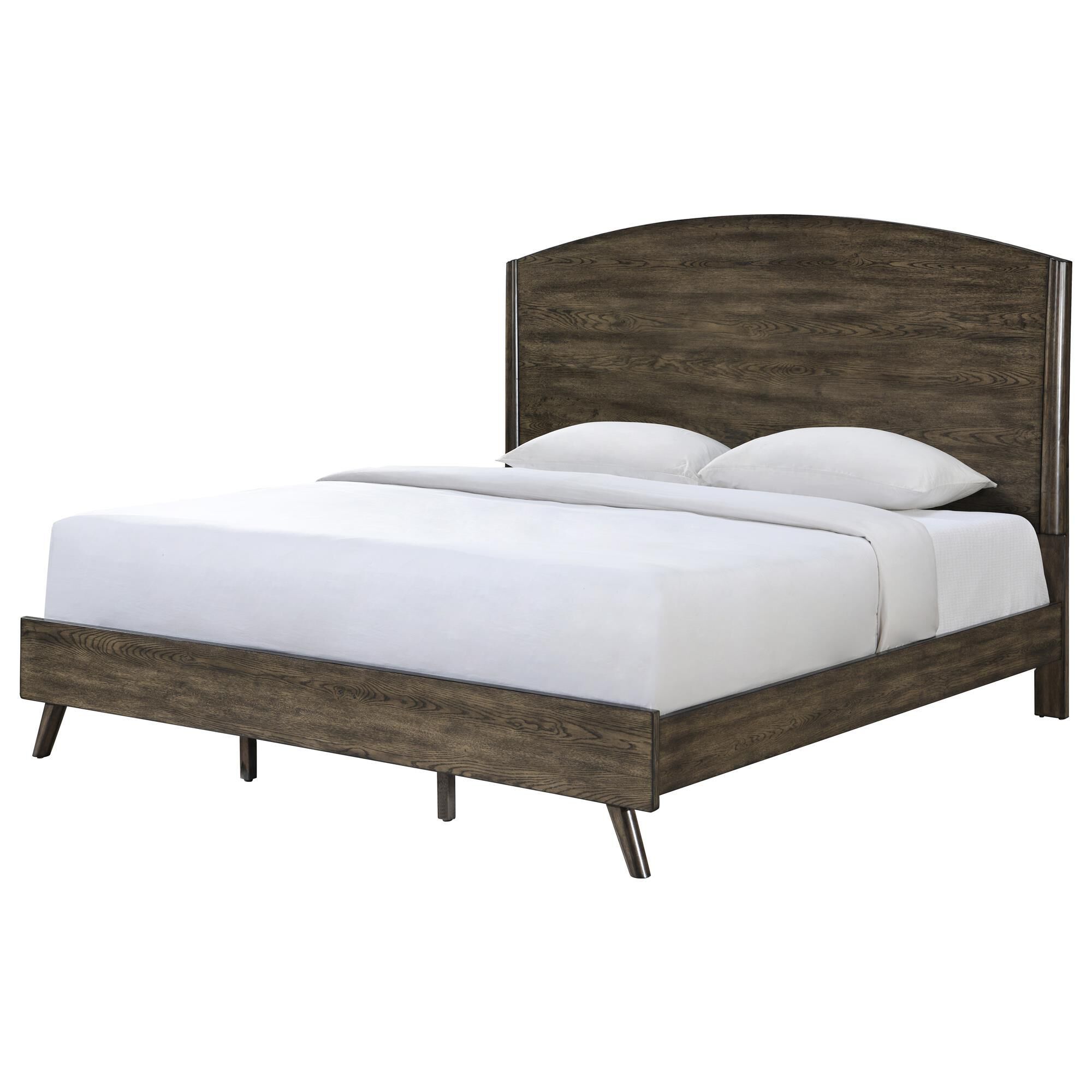 New Heritage Rex 5-Piece Queen Panel Bedroom Set in Walnut