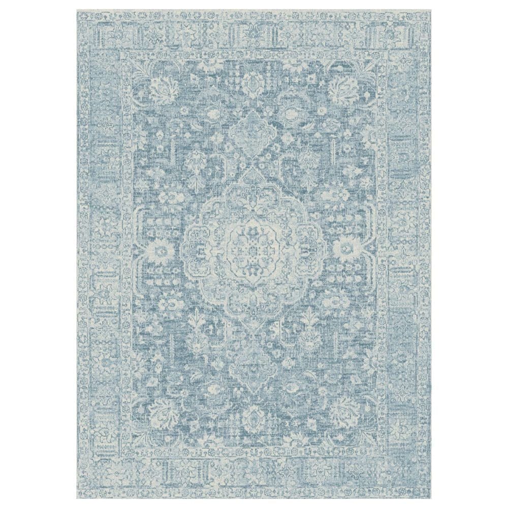 Balta Rugs Crozier Medallion 5"3" x 7" Blue Area Rug, , large