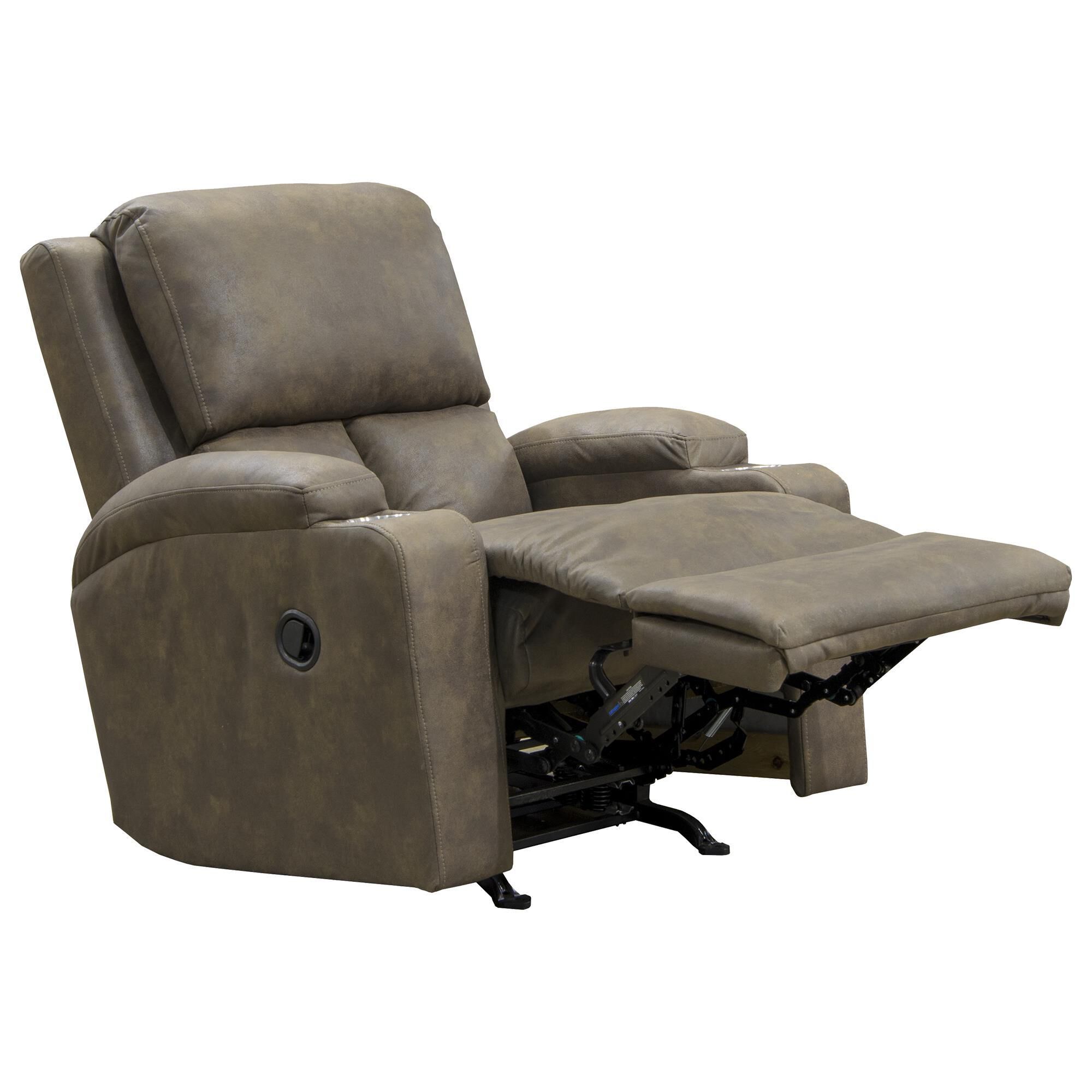 Catnapper Kyle Rocker Recliner in Walnut NFM