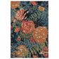 Loloi Belladonna 2" x 5" Black and Fiesta Runner, , large