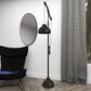 Maple and Jade Industrial Floor Lamp in Black and Copper, , large