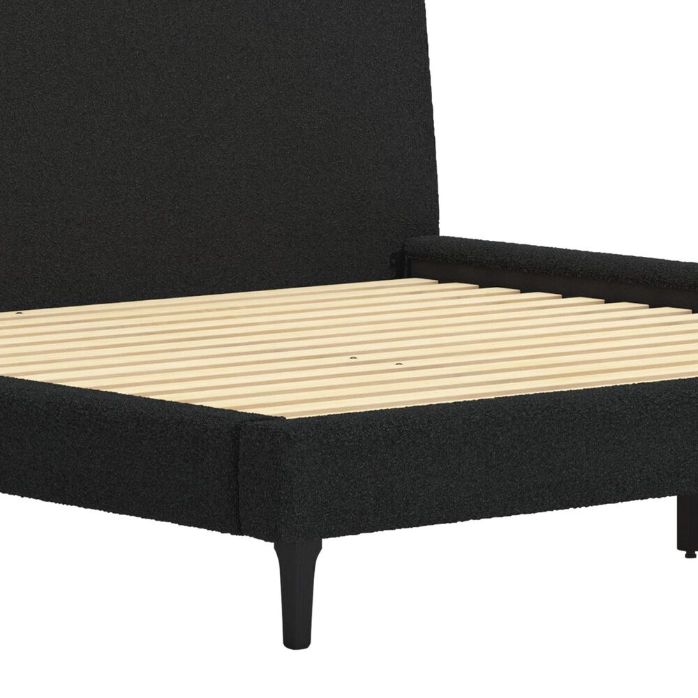 Ashley Cadmori King Upholstered Bed in Black, , large
