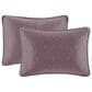 Hampton Park Quebec 3-Piece Full/Queen Quilt Set in Purple, , large