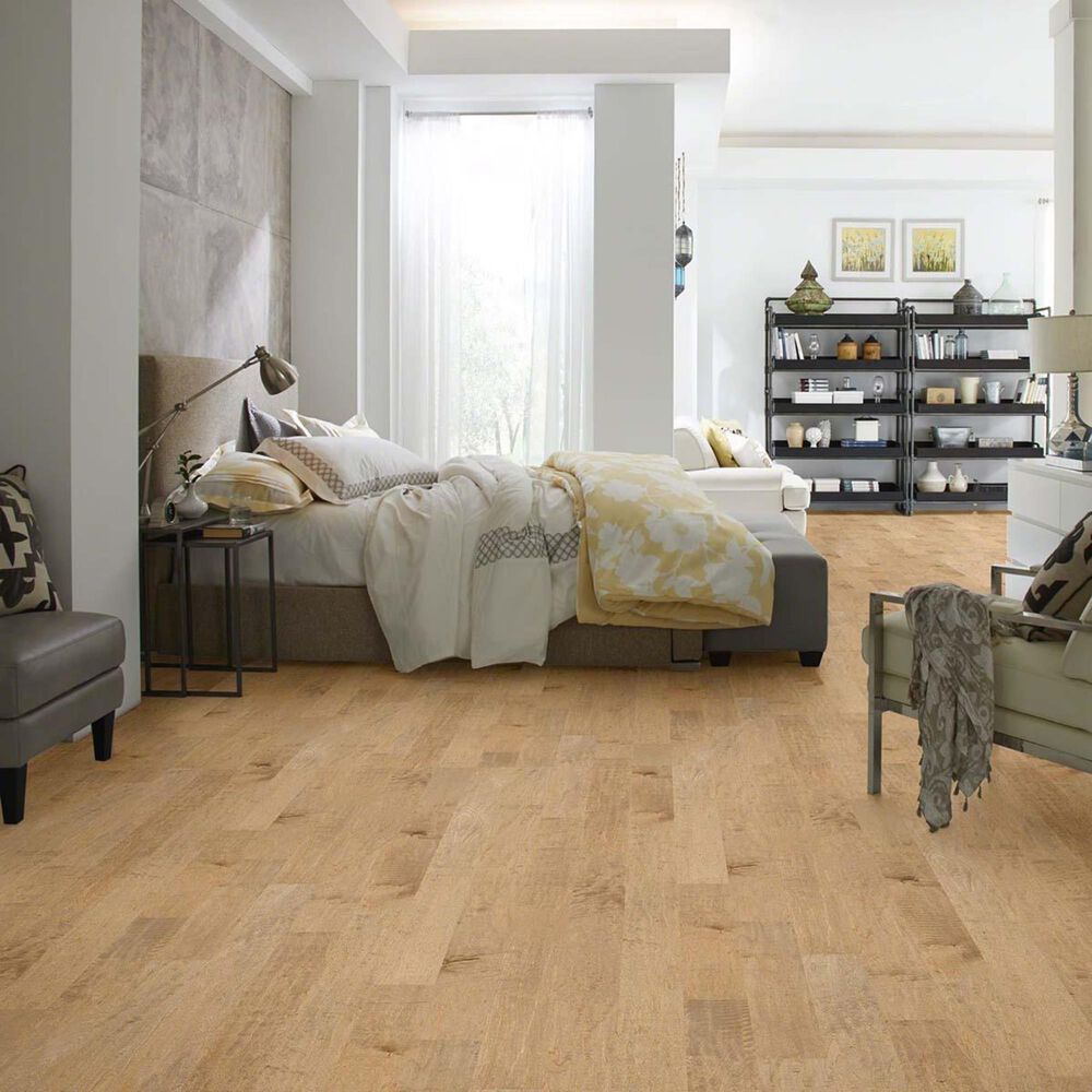 Shaw Yukon Gold Dust Maple Hand Scraped Hardwood, , large