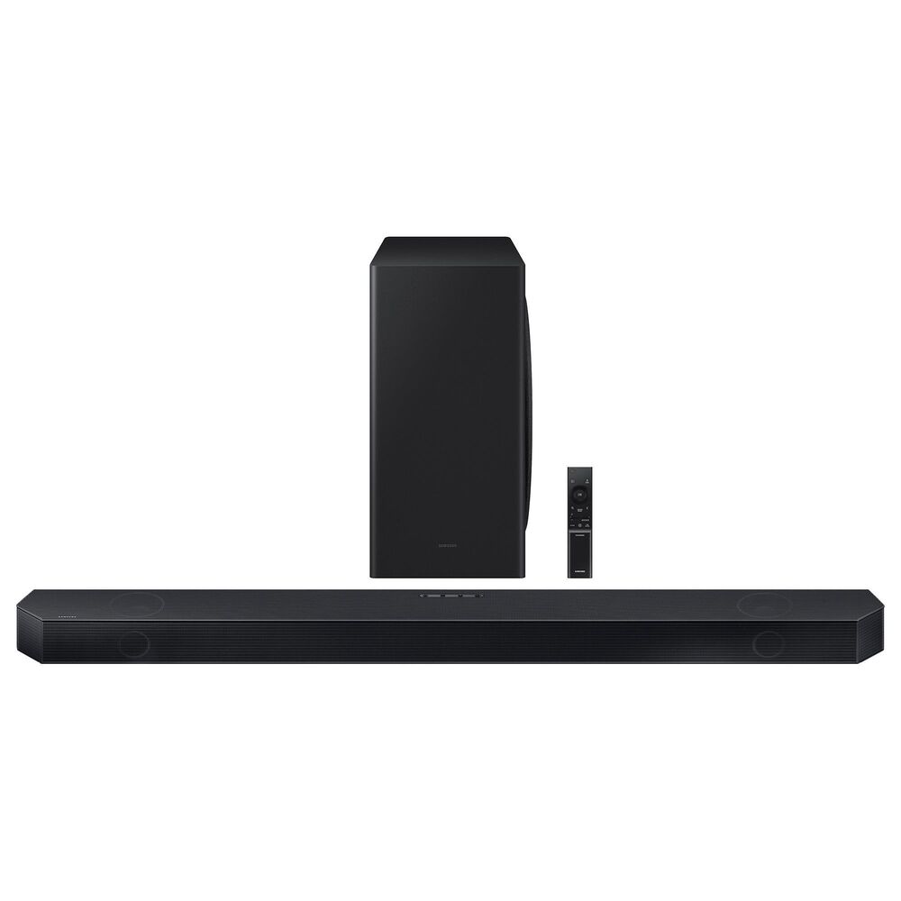 Samsung 3.1.2-Channel Wireless Dolby Atmos Soundbar System in Titan Black, , large