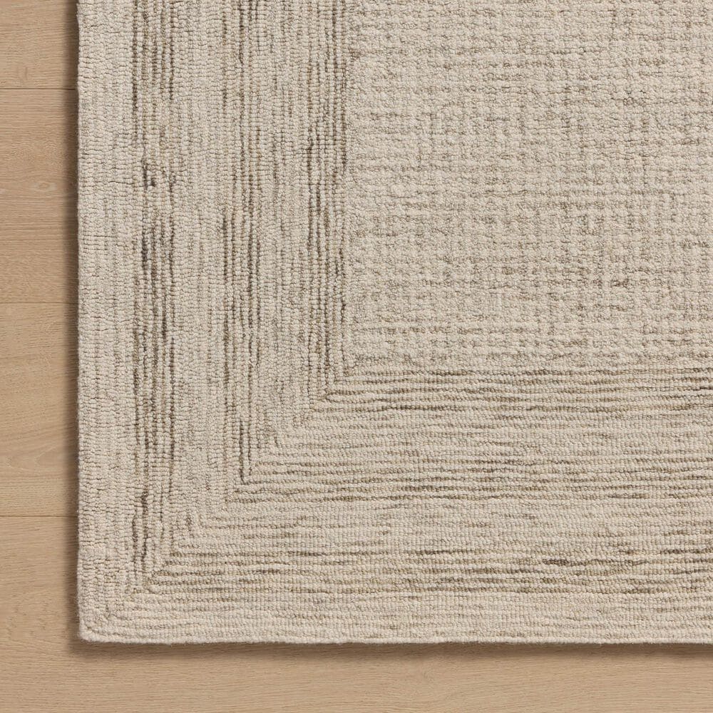 Amber Lewis x Loloi Windsor 5&#39; x 7&#39;6&quot; Ivory and Stone Area Rug, , large