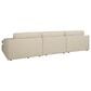 Ashley Elyza 3-Piece Right Facing Sectional with Chaise in Linen, , large