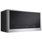 LG 2-Piece Kitchen Package with 6.3 Cu. Ft. Gas Slide-In Range and Microwave in Print Proof Stainless Steel, , large