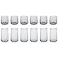 Anchor Hocking Brockhill 12-Piece Rock and Tea Mixed Set in Clear, , large
