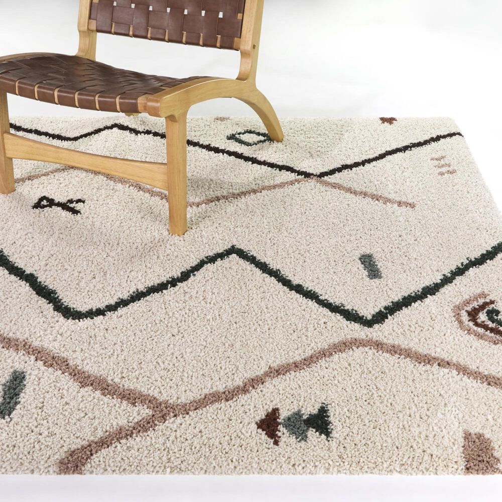 Balta Rugs Stella Thalia Cream 7'10" x 10' Area Rug, , large