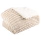 Timberlake 60" x 70" Faux Fur Throw Blanket in Ivory, , large