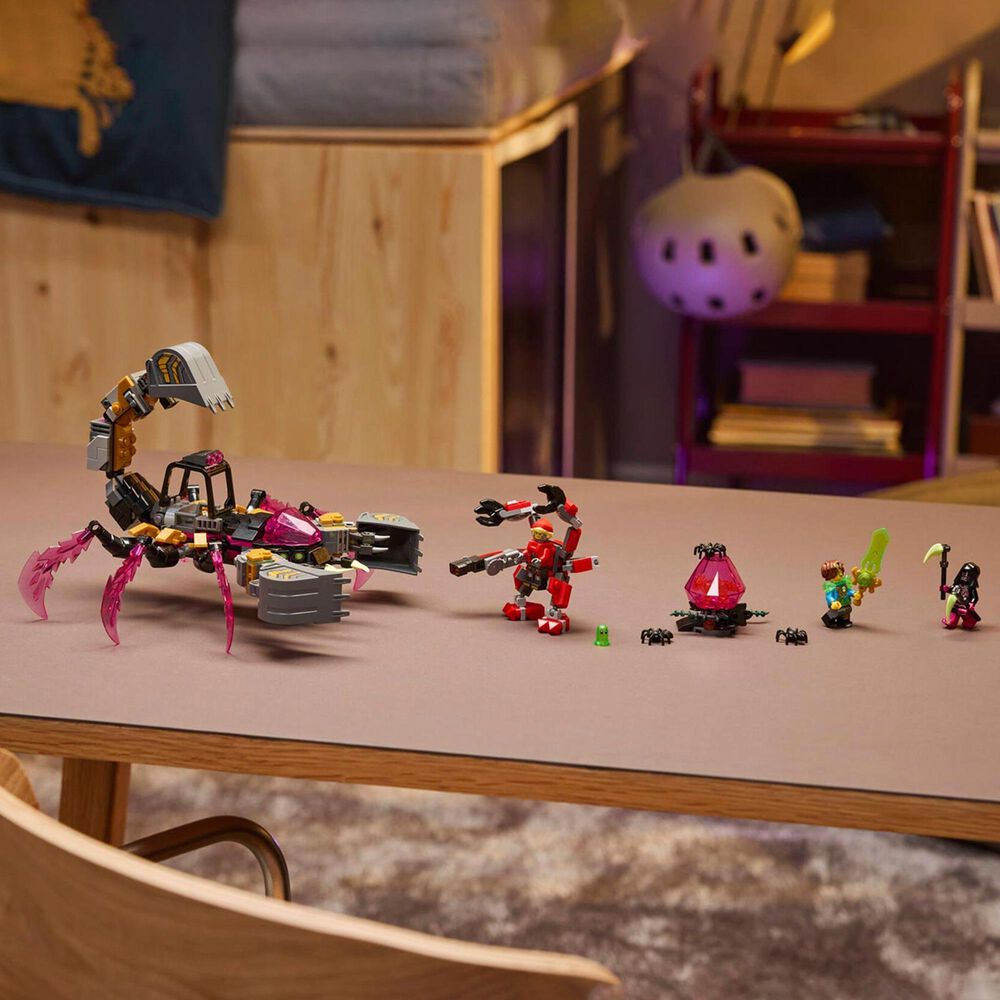 LEGO DreamZzz Nightmare Scorpion Digger Building Set, , large