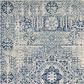 Safavieh Evoke EVK260C 2"2" x 15" Ivory and Blue Runner, , large