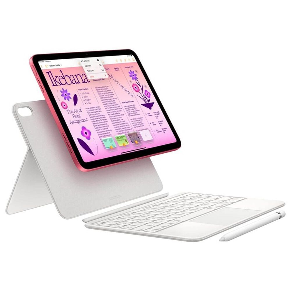 Apple 10.9&quot; iPad &#40;10th Gen.&#41; Wi-Fi Cellular - 256GB - Pink with 2-Year AppleCare+, , large